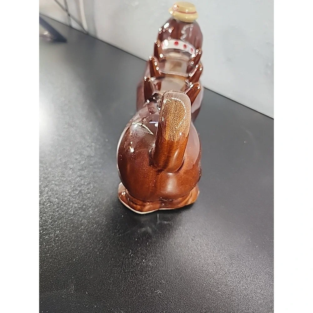 Vintage Dachshund Vintage Cup Holder‎ Flask Decanter MCM